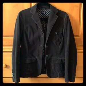 Lands End Brown Corduroy Blazer